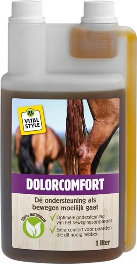 VITALstyle DolorComfort 1L - Complément Souplesse Articulaire Cheval