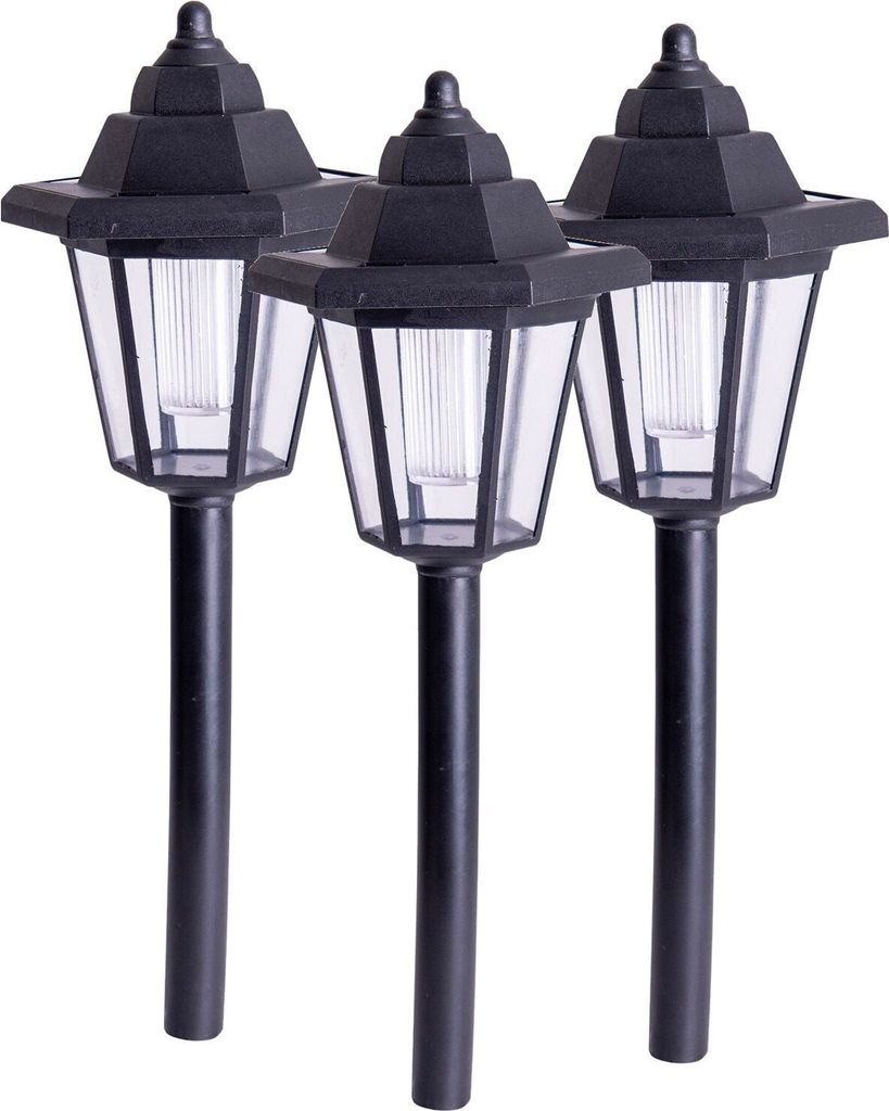Lampe solaire de jardin Set de 3 lanternes Lampe solaire Image du produit 
