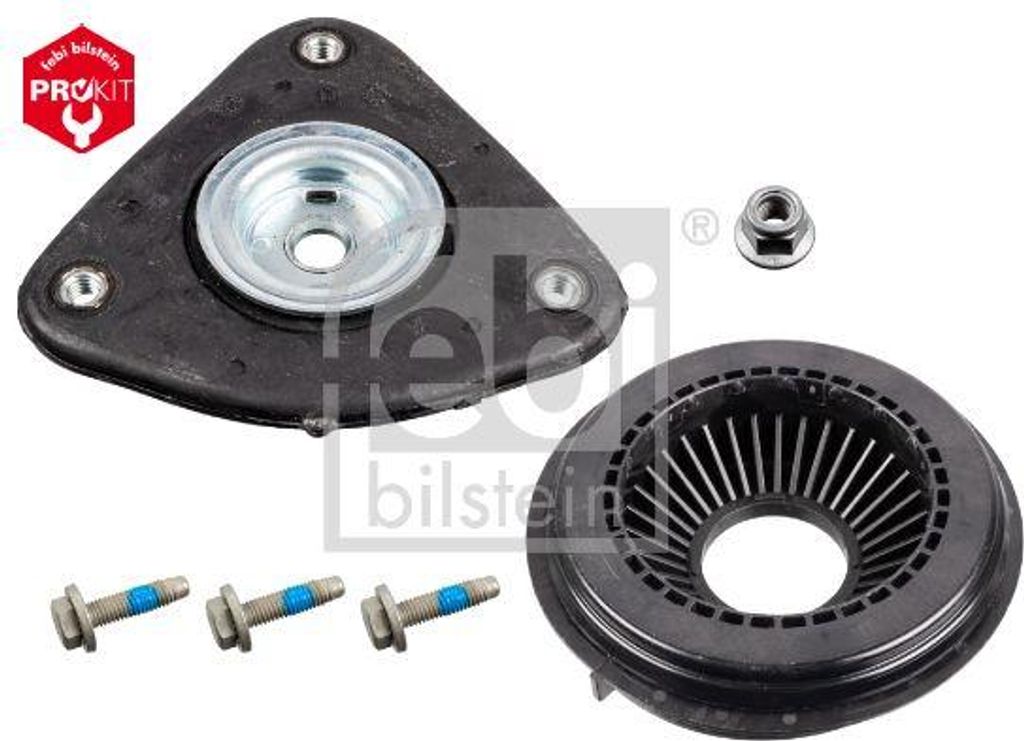 FEBI BILSTEIN 172371 Reparatursatz, Federbein-Domlager OE 1223835 kompatibel mit C-Max, Focus, V40