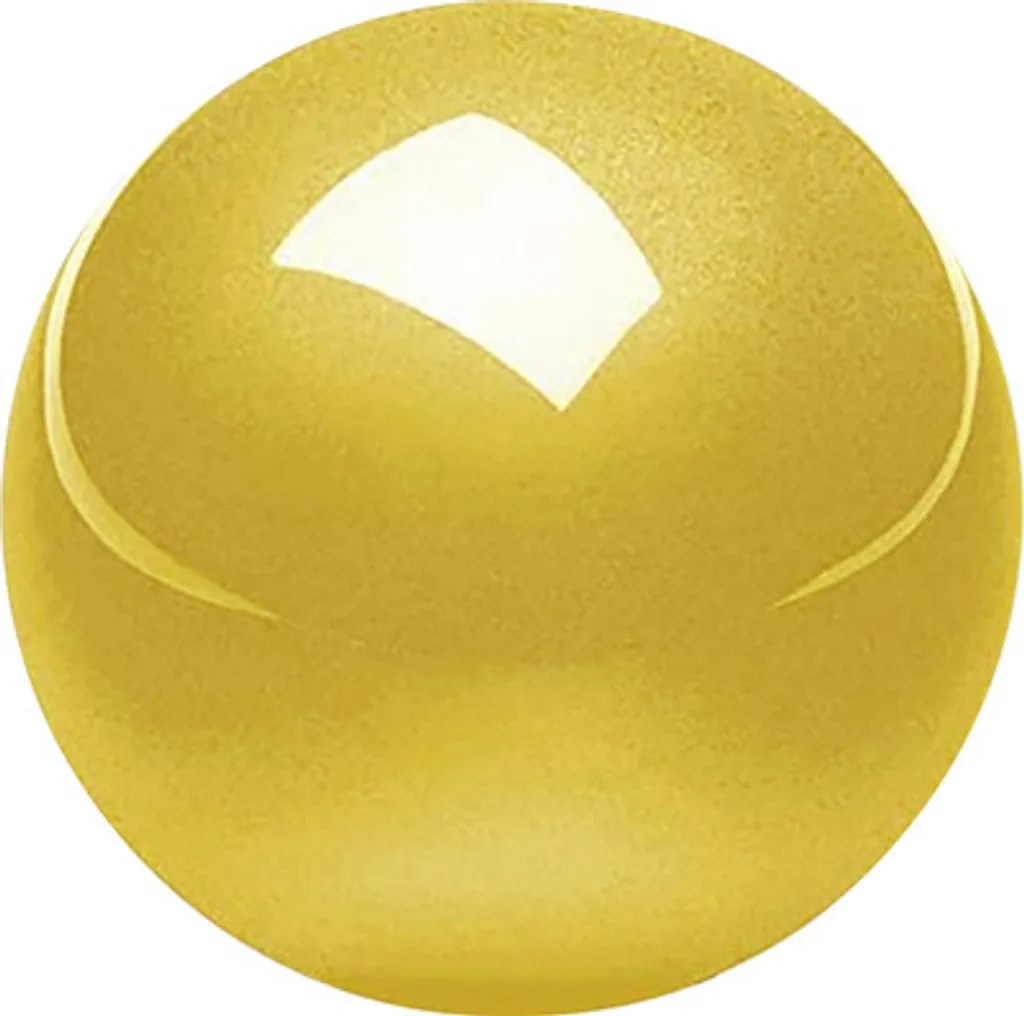 Bille trackball 34mm dorée : réparez la glisse de votre souris