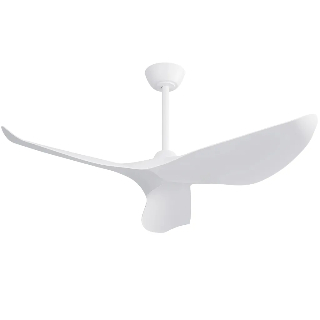 Ventilateur de Plafond Moderne 96 cm sans Lumière avec Moteur DC Silencieux