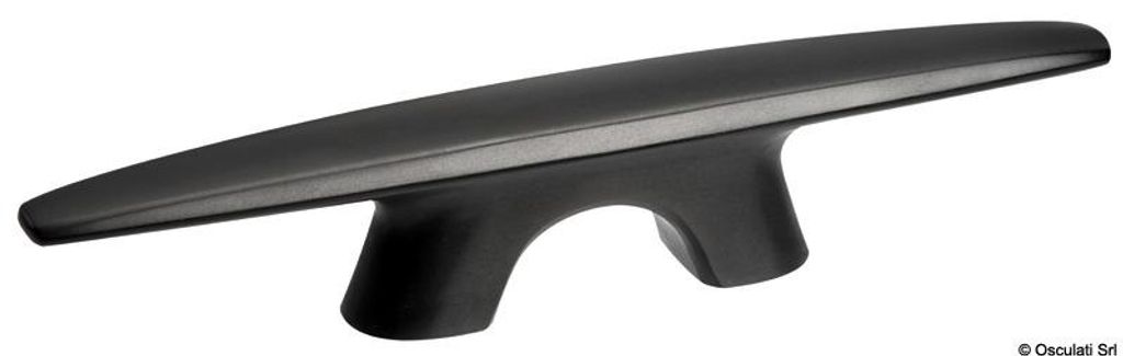 Schwarze Aero anodisierte Aluminiumklampe 258 mm - Osculati 40.102.25