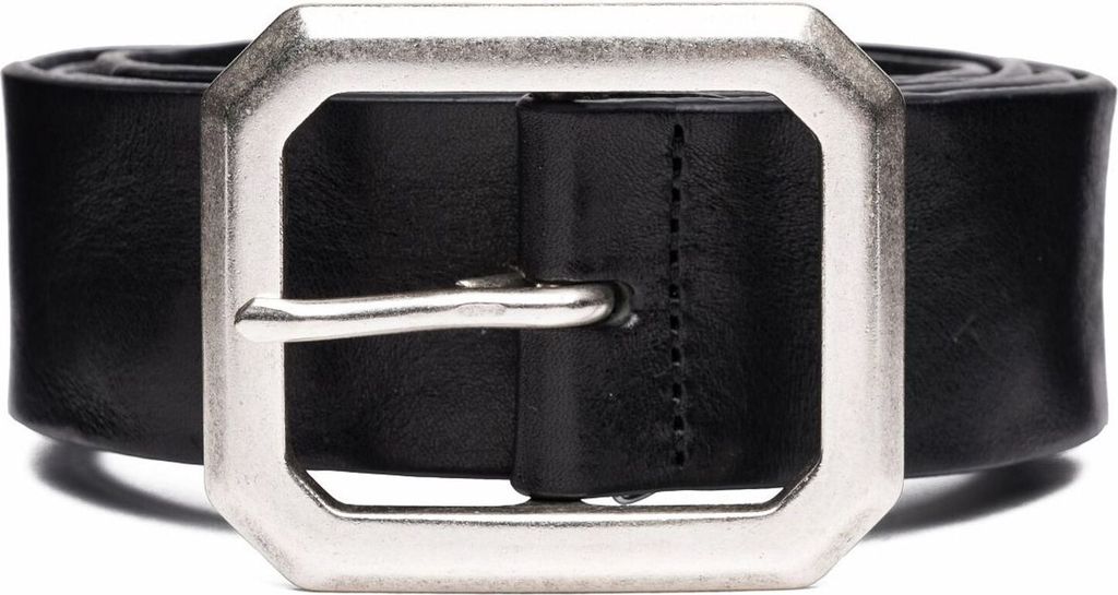 REPLAY Leder Gürtel Classic Belt W75 Black schwarz