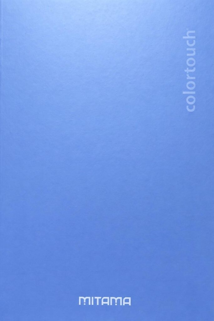 Notizbuch "Color Touch", A4, quadratisch, 40+2 Blatt, cyan, MITAMA 62013-90306