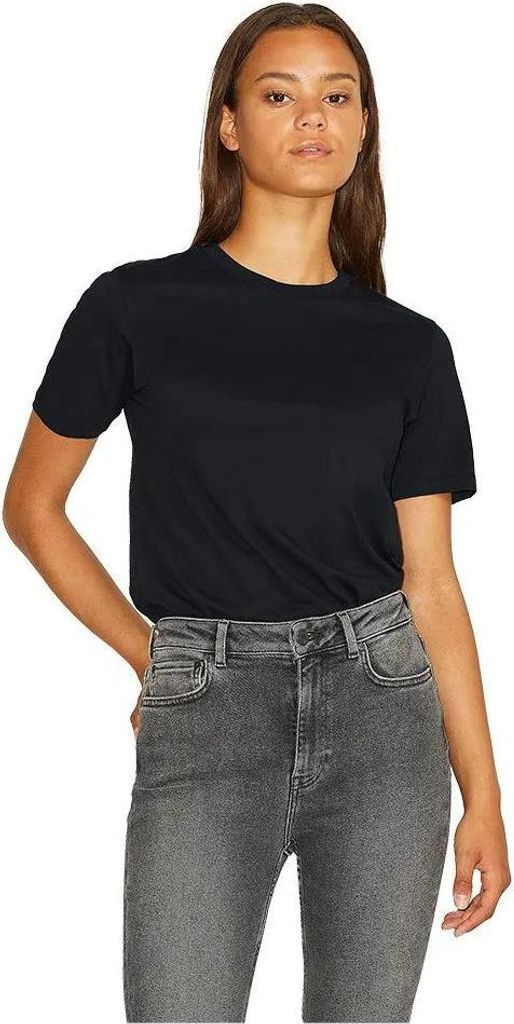 Jack & Jones Anna Regular Every Jjxx Kurzarm-t-shirt Schwarz S Damen Schwarz S