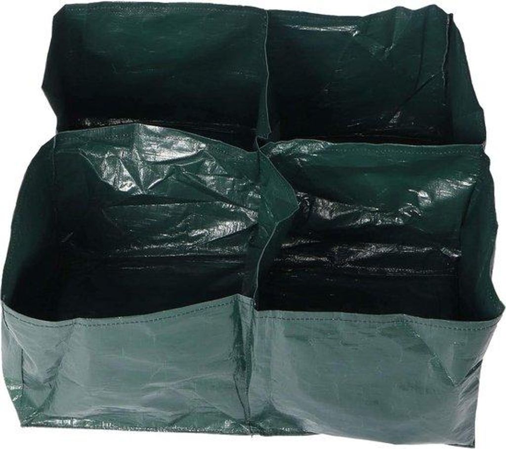 Gartenbett mit Erhöhter Staub und 4 Ecken - Recycling-Topf für Gemüse, Kartoffeln, Blumen - Gartenbedarf