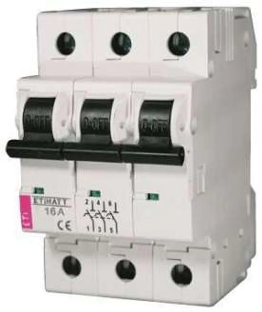 Disjoncteur 50A pour pompe à chaleur et machines triphasées ETI 002181088