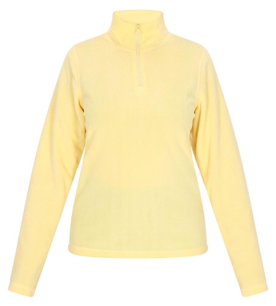 AODA damen fleecepullover - gelb, XXL
