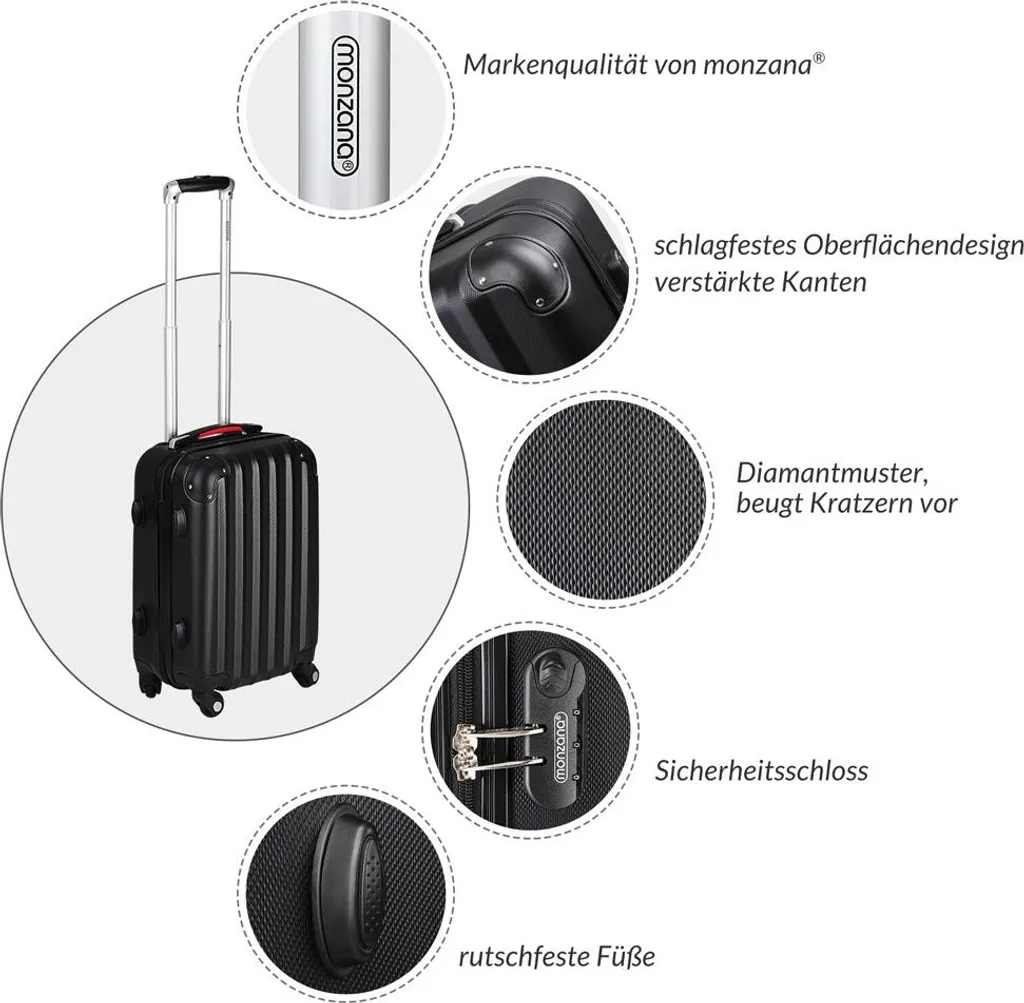 Valise de soute grand format pour habiller vos voyages de 2 semaines