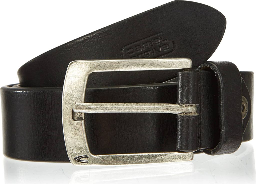 BÃ1/4ltel Worldwide camel active Herren Basic LedergÃ1/4rtel GÃ1/4rtel uni 1560-00-01049