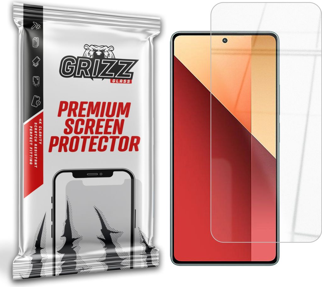 Hybrierglass GrizzGlass für Xiaomi Redmi Note 13 Pro 4G Produktbild 