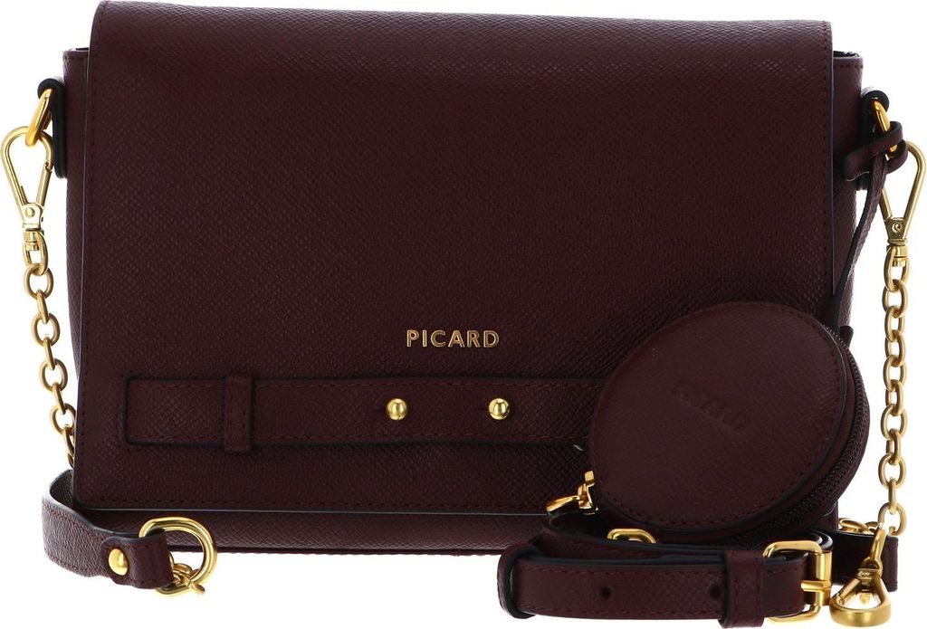 PICARD Umhängetasche Chic Way Crossbody Bag Bordeaux weinrot