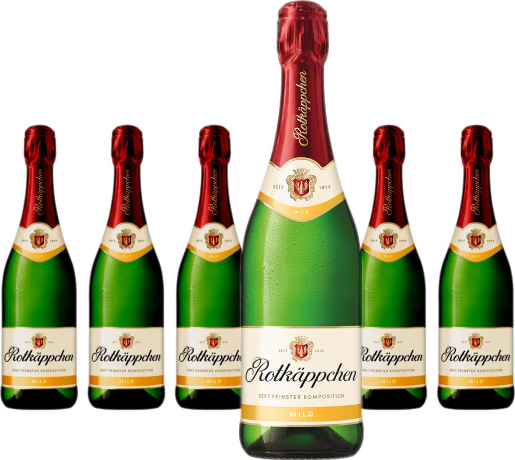 6 x Rotkäppchen Sekt Mild Produktbild 
