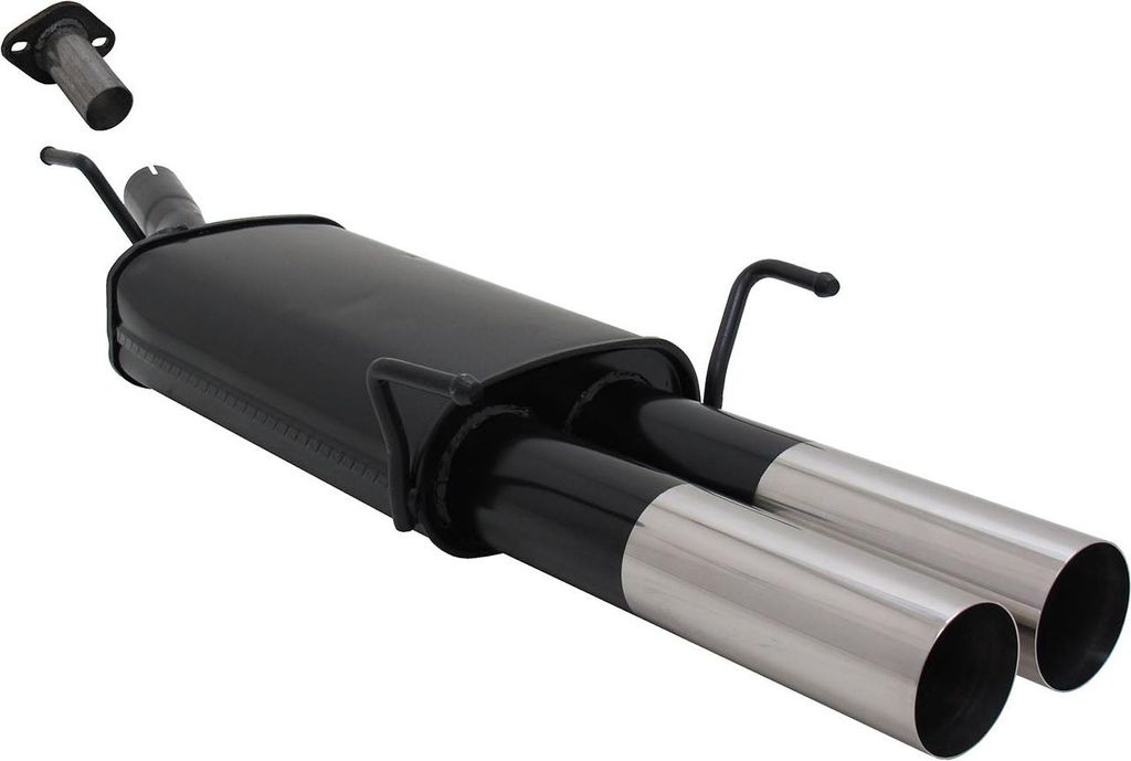 Novus Sportauspuff für Opel Astra G Coupe / Cabrio 2x76mm RL-Design