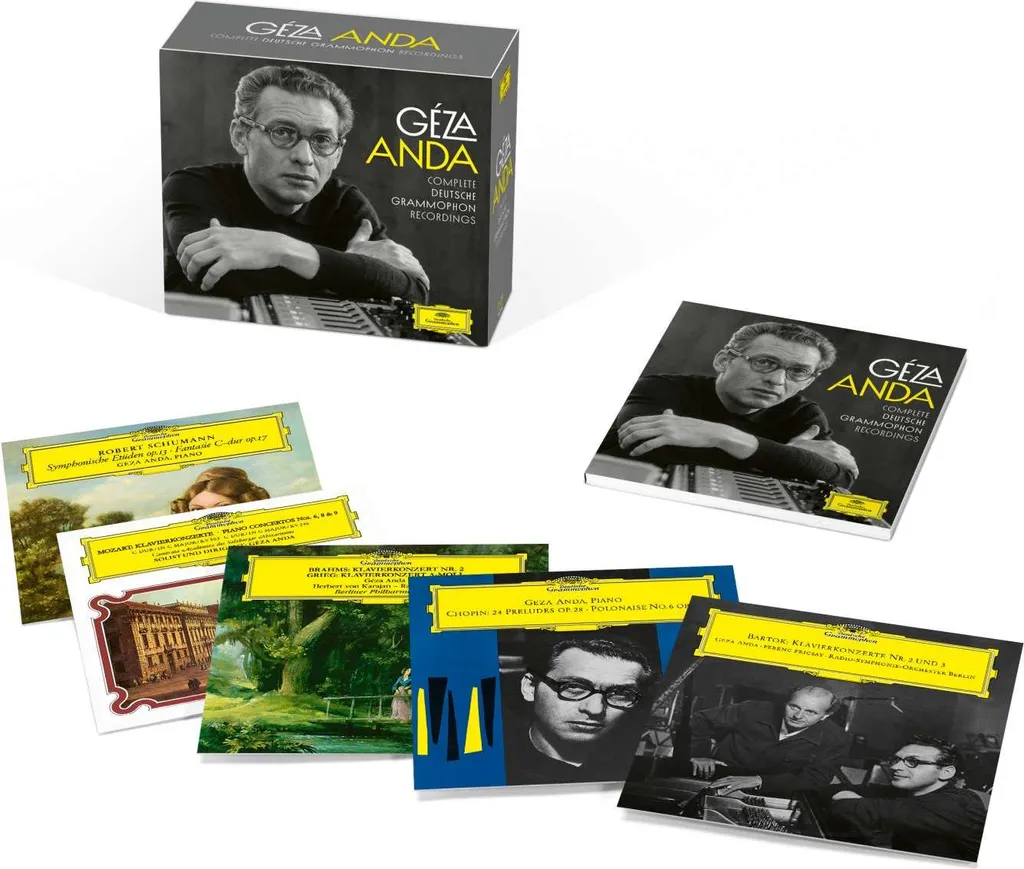 Geza Anda Enregistrements Complets Deutsche Grammophon Édition Limitée