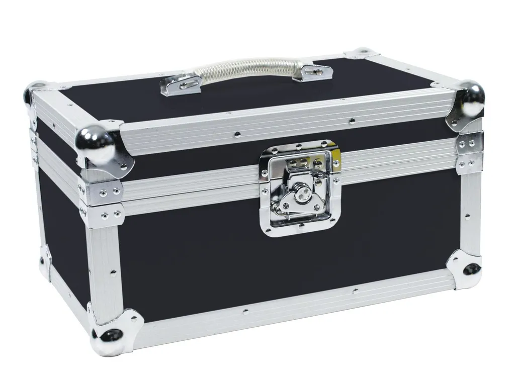 Protégez vos 12 Micros des Chocs - Flight Case de Transport Noir Road