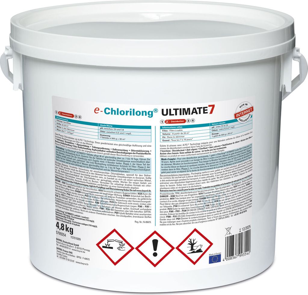 BAYROL Chlorilong ULTIMATE 7 4,8 kg Produktbild 
