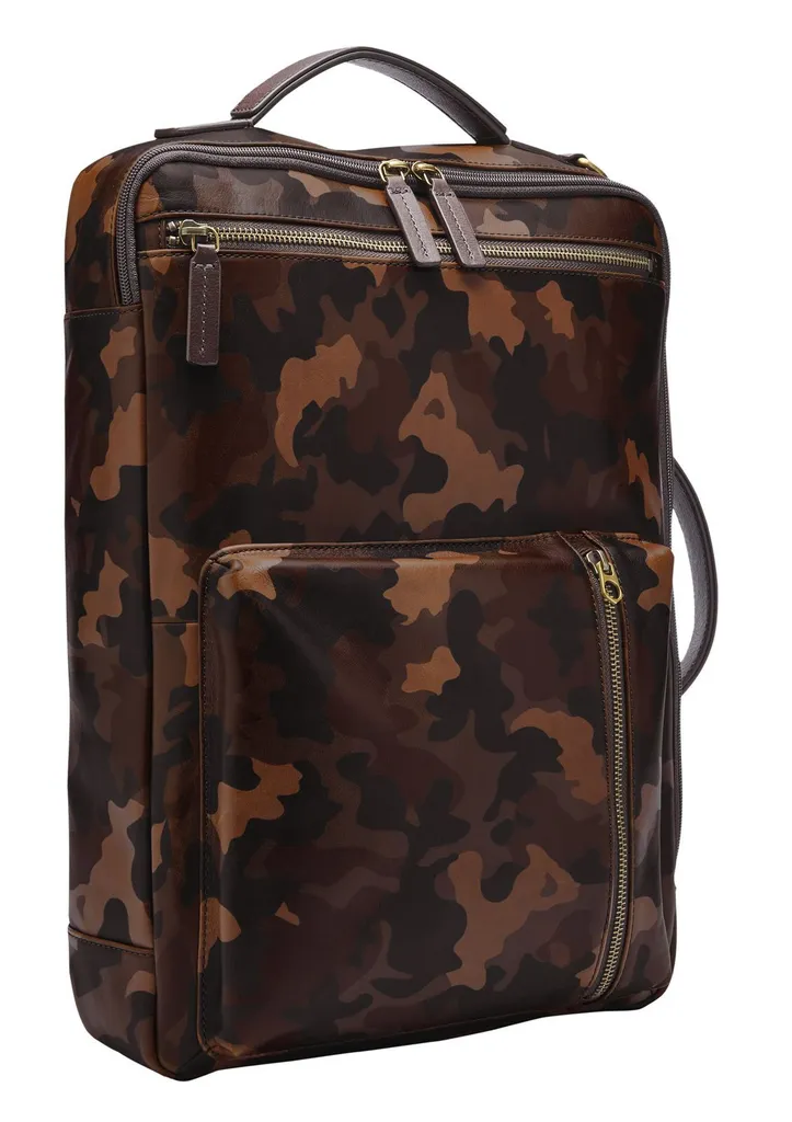 Fossil Buckner Backpack BF Multi Brun - Sac à Dos Ordinateur Portable - 2