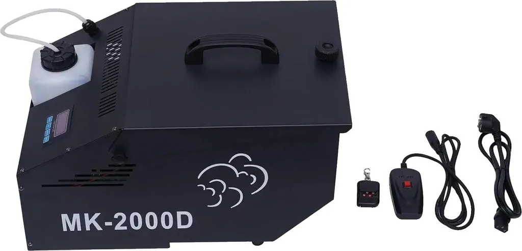 Machine à fumer 1200W débit 5000 CFM efficace contre les lumières ternes