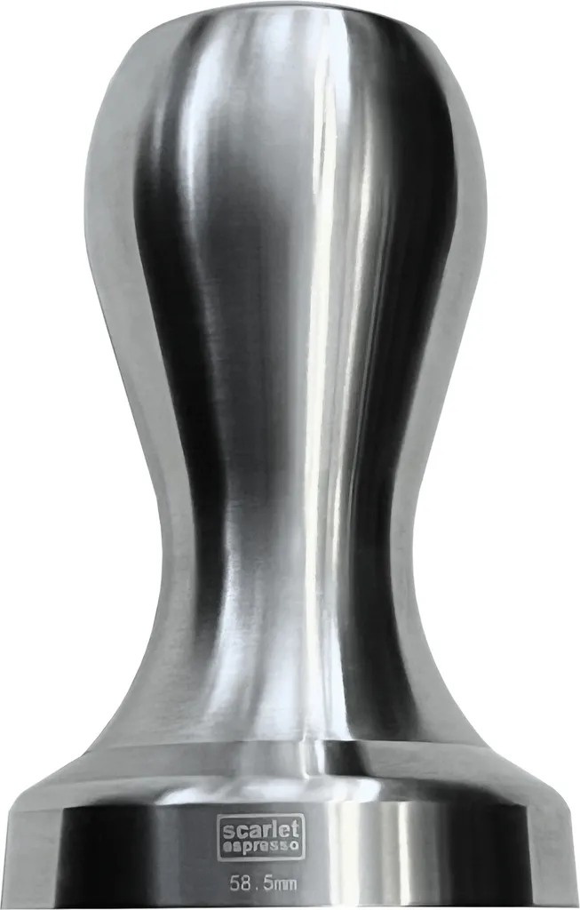 Tamper Café Professionnel 53mm Inox Massif pour Machine Expresso Manuelle