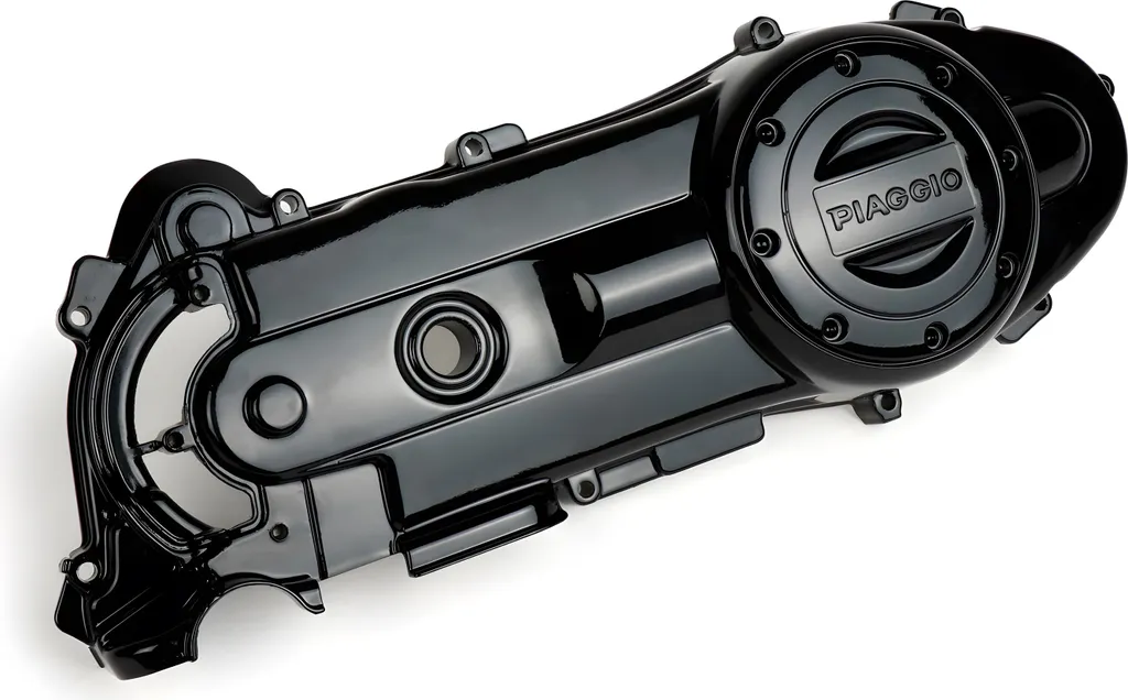 Carter de variateur pour Vespa Sprint et Primavera 50 iGet noir brillant