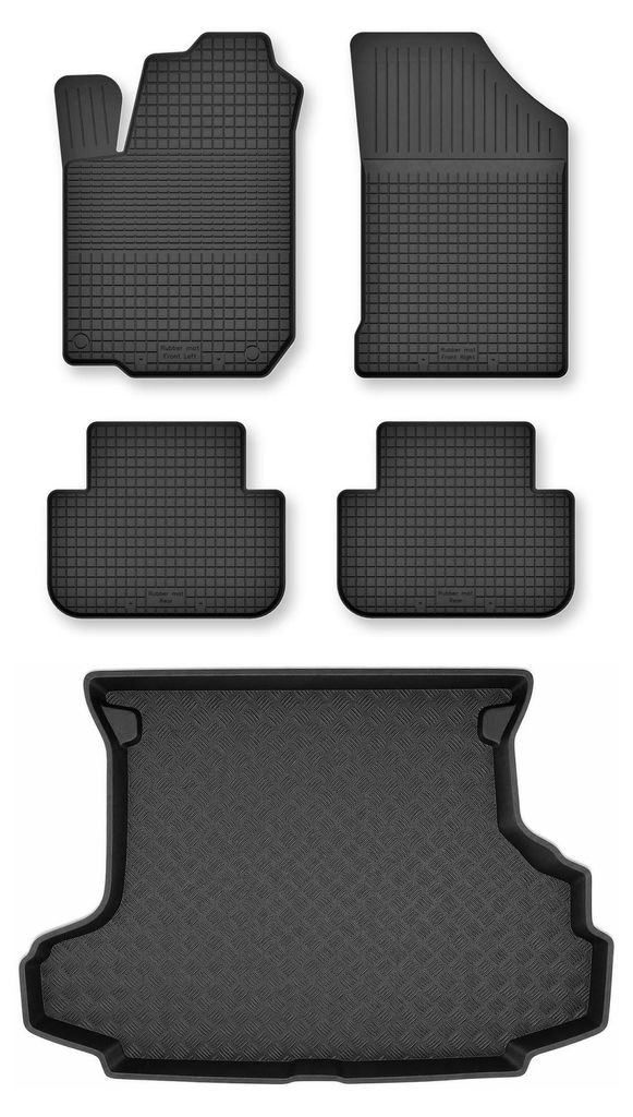 Gummimatten + Kofferraumwanne für Nissan X-Trail I T30 Produktbild 