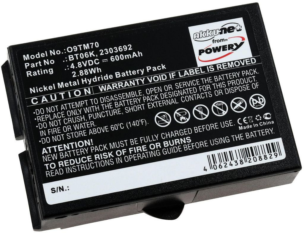 Akku für BT06K von Danfoss-IKUSI Produktbild 