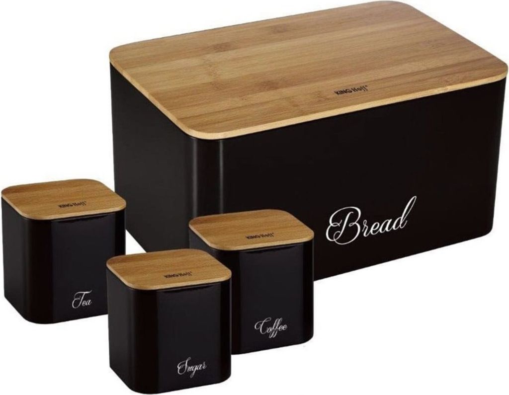 Kinghoff boîte a pain avec 3 récipients KH1586 Image du produit 