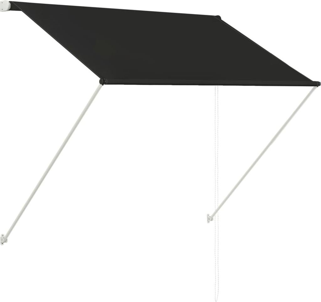 vidaXL Einziehbare Markise 150×150 cm Anthrazit Produktbild 