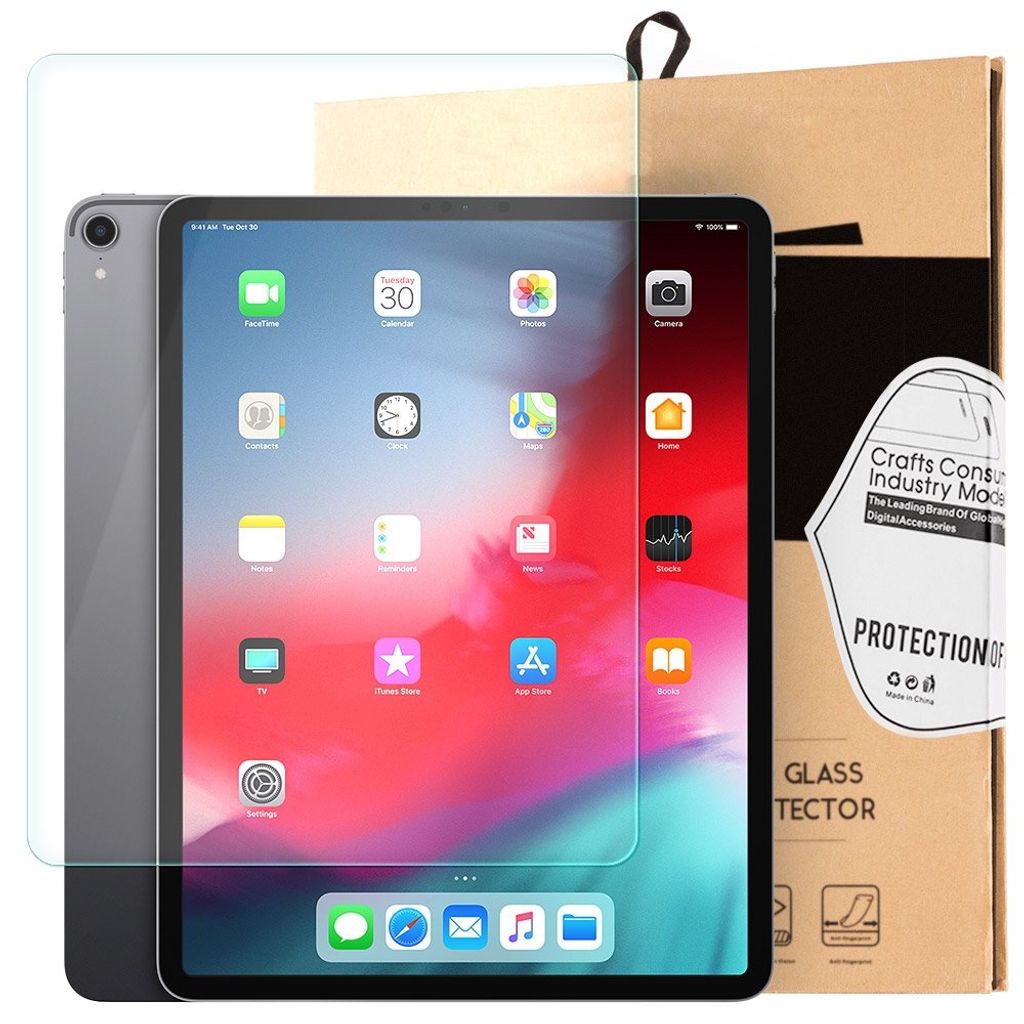 WOZINSKY Glasschutz Displayschutz 9H PRO+ für iPad Pro 12.9 (2018)
