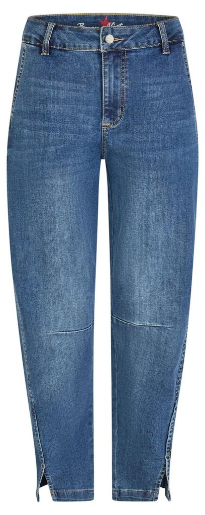 Barrel-T stretch denim, shadow denim