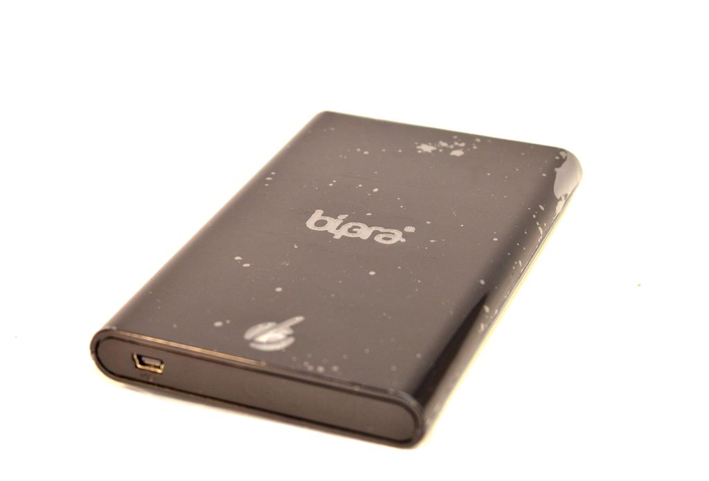 Bipra S2 2,5-Zoll USB 2.0 FAT32 Tragbare externe Festplatte - Schwarz (320 GB)