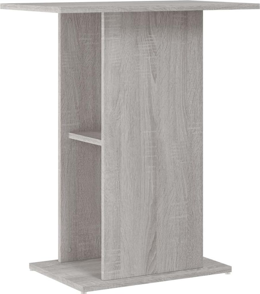vidaXL Akvarijní stojan Grey Sonoma 60,5x36x72,5 cm Obrázek produktu 
