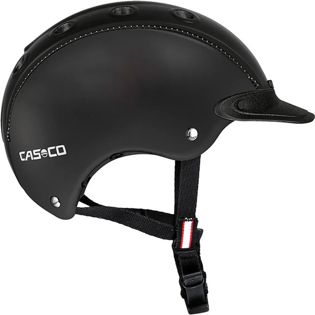Casco Choice Turnier Casque d'équitation Noir Mat Enfant Taille S