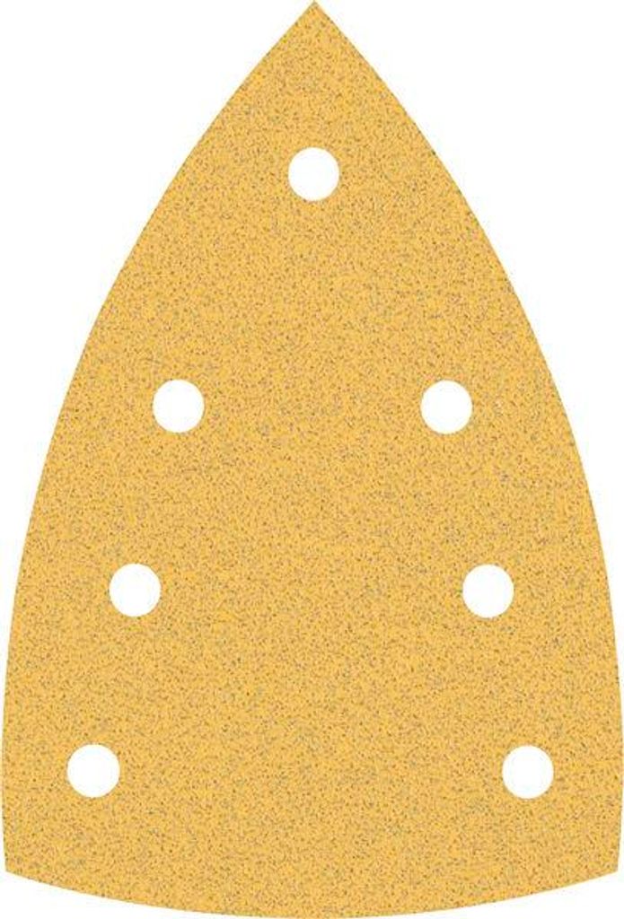 EXPERT C470 Schleifblatt, 100x150mm, K80, 7 Löcher, 50-tlg.