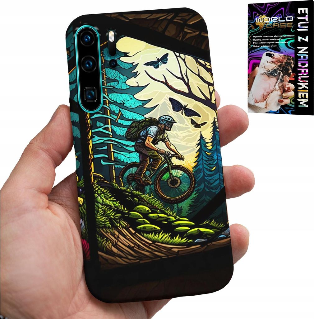 Etui Für Huawei P30 Pro - Biking Extreme Wald Expeditionen