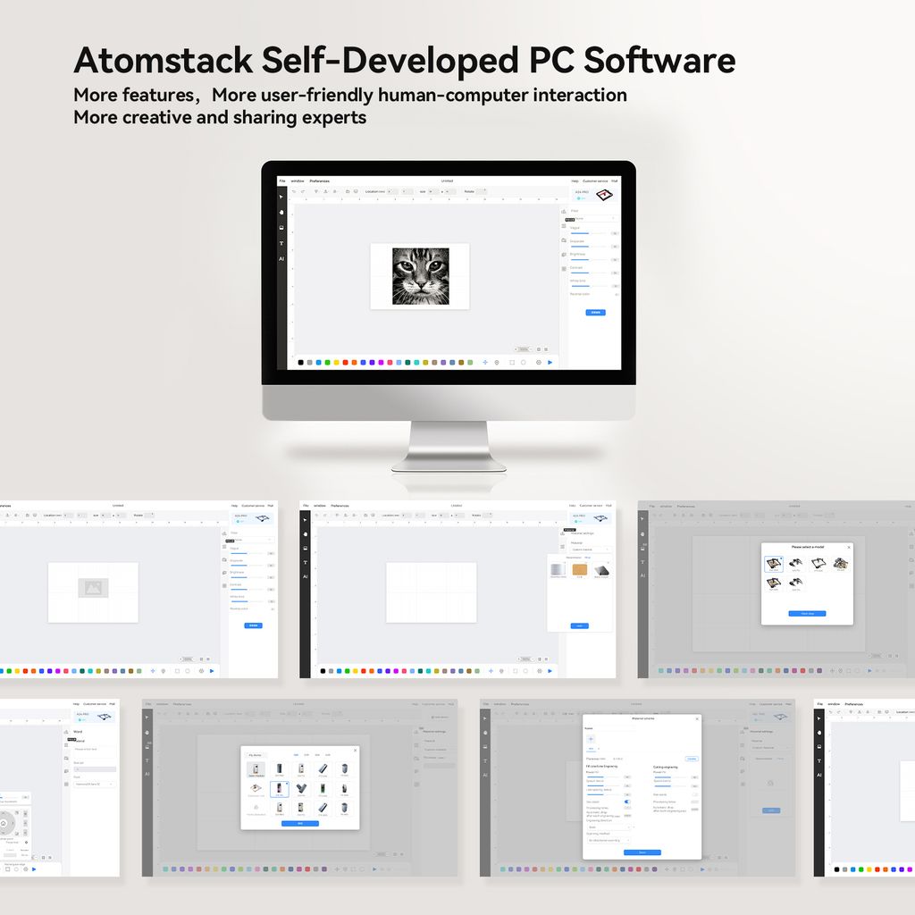 ATOMSTACK A24/X24 PRO Ultra: 24W Schneider mit Gehäuse und Produktbild 11