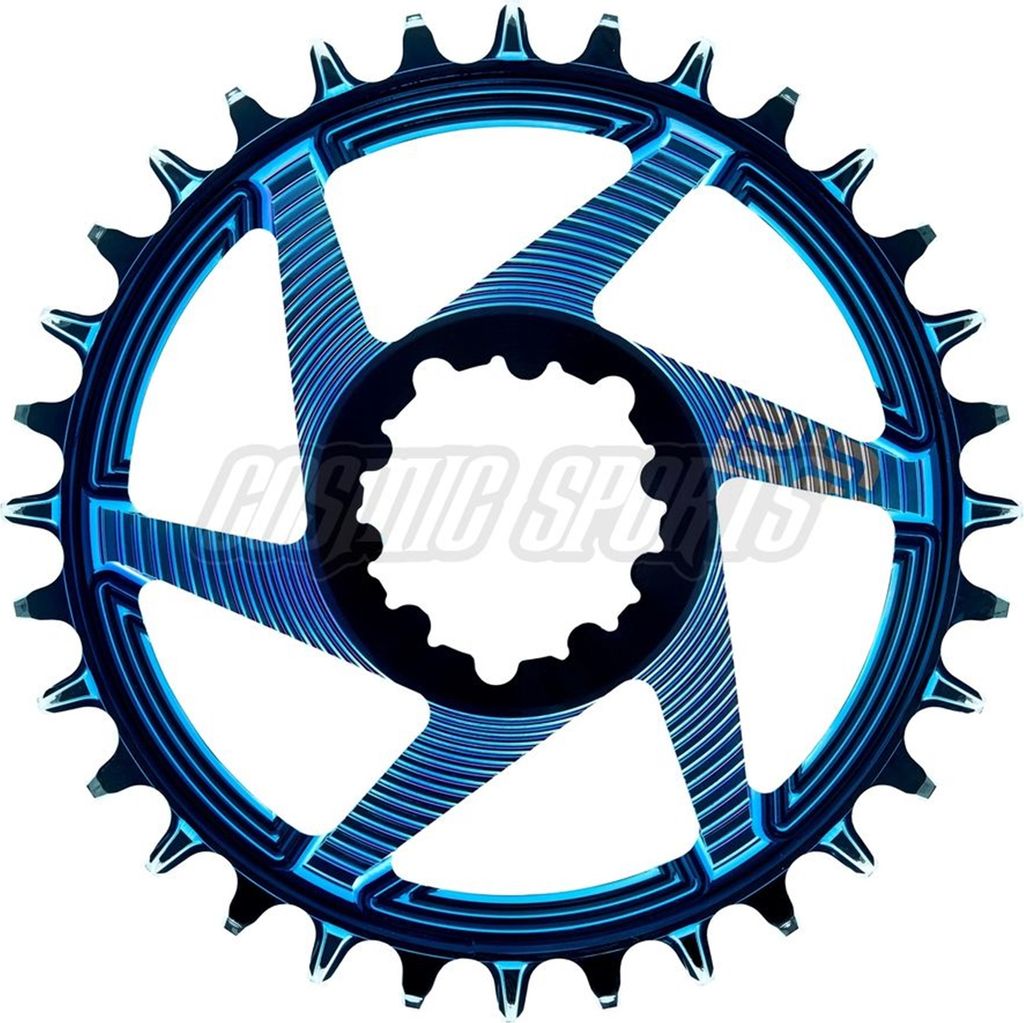 e*thirteen Helix R Guidering SRAM 3-bolt Direct Mount Kettenblatt, Boost 52mm/Offset 3mm, 30 Z.,