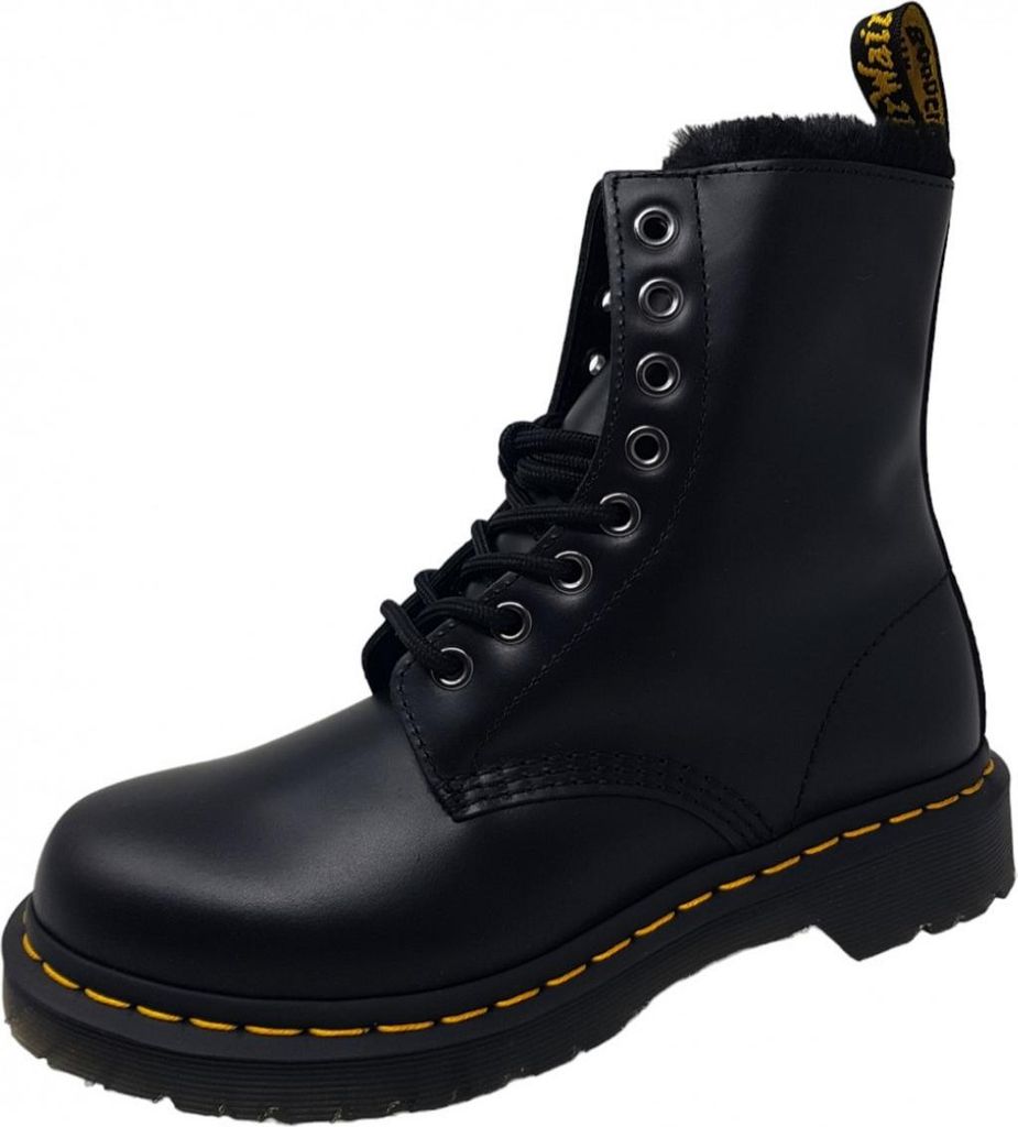 Dr. Martens Serena Schnürstiefel Grau Produktbild 