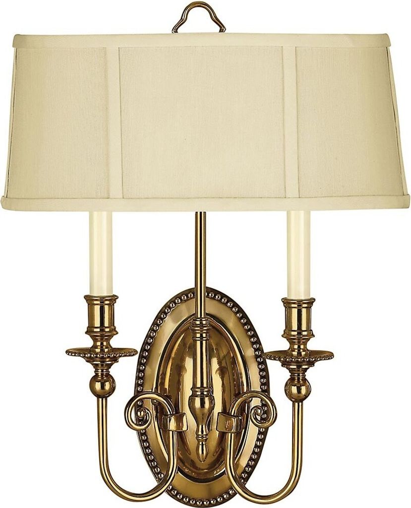 Elstead Cambridge Wandleuchte E14 2-fach 45cm Brüniertes Produktbild 