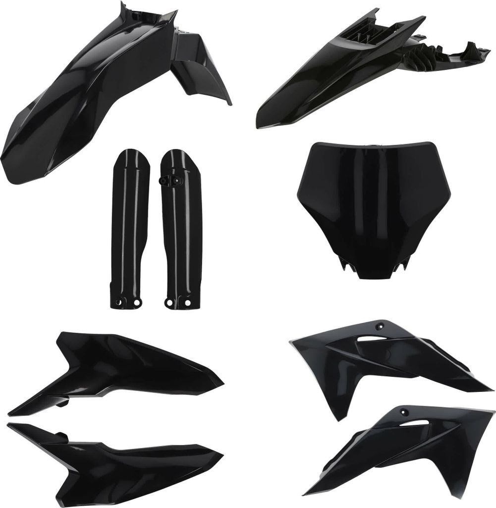 ACERBIS Verkleidungskit 9 Teile Schwarz für GAS GAS MC 65