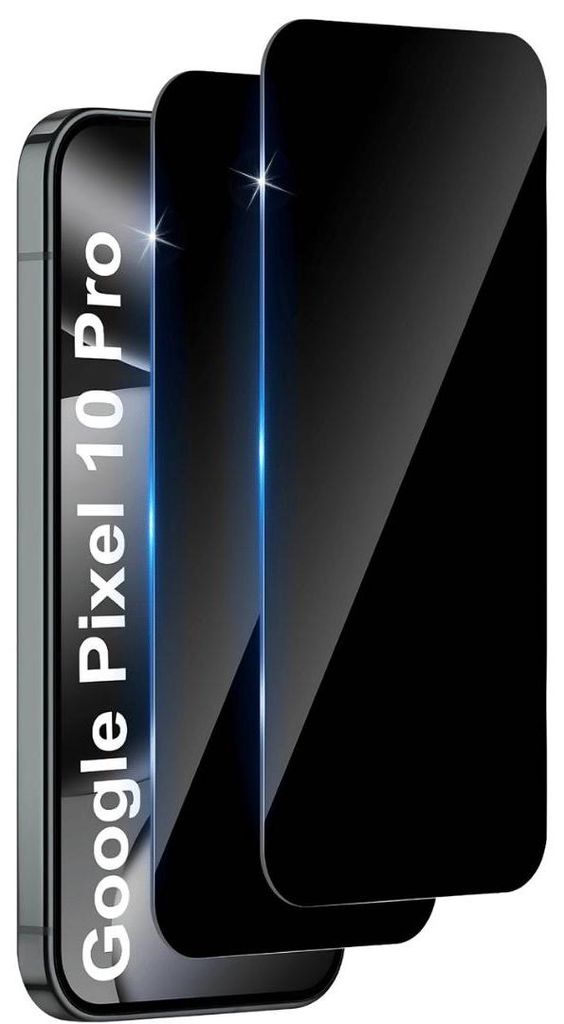 2X Blickschutz für Google Pixel 10 Pro Schutzglas Display Produktbild 