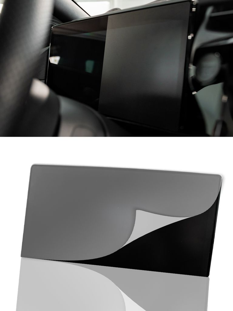 DISSKIN Displayschutzfolie für Ford Puma Facelift ab 2024 inkl. Tacho