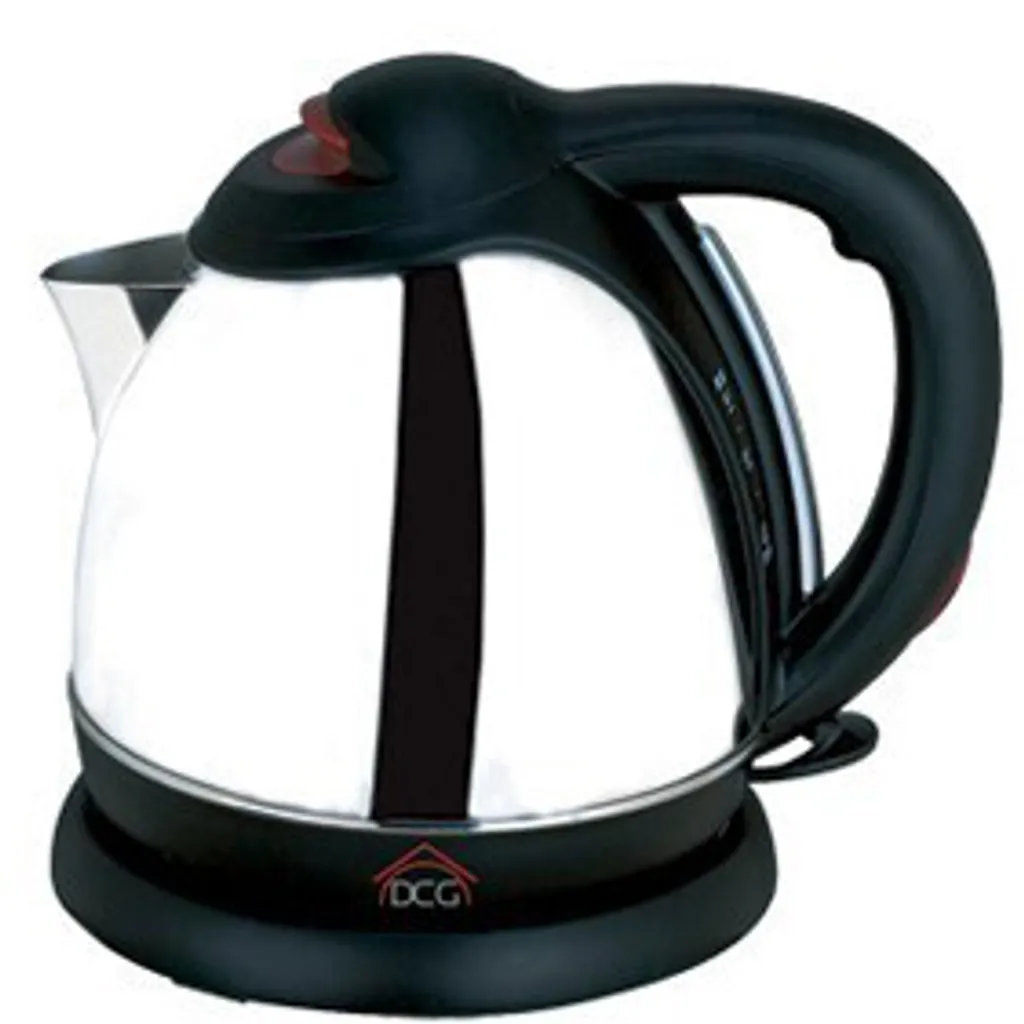 Bouilloire Familiale 1,8L DCG Eltronic WK6298 en Inox pour Thé et Café