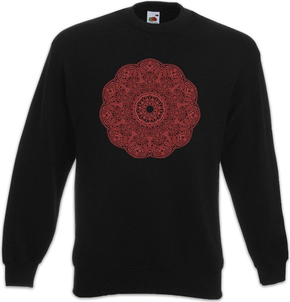 Urban Backwoods Mandala V, Sweatshirt, Farbe: Schwarz, Größe: L
