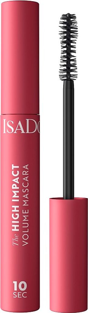 Isadora 10 Sekunden Hochwirksame Volumen Mascara, Farbe Schwarz, 9 ml