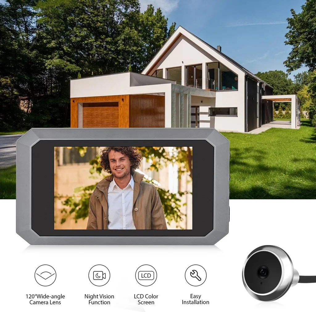 Judas Numérique 3,97 Pouces 2MP 1080P avec Écran LCD et Batterie 1400mAh