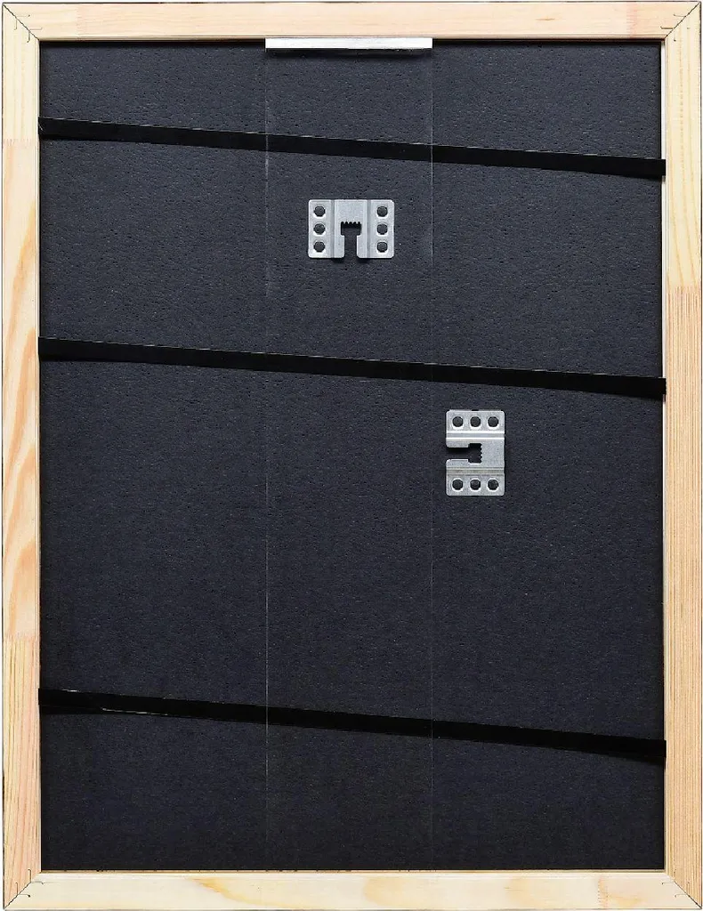 Cornice 25x30 cm Legno Effect Profil 67 Marrone Scuro Antiriflesso - 3