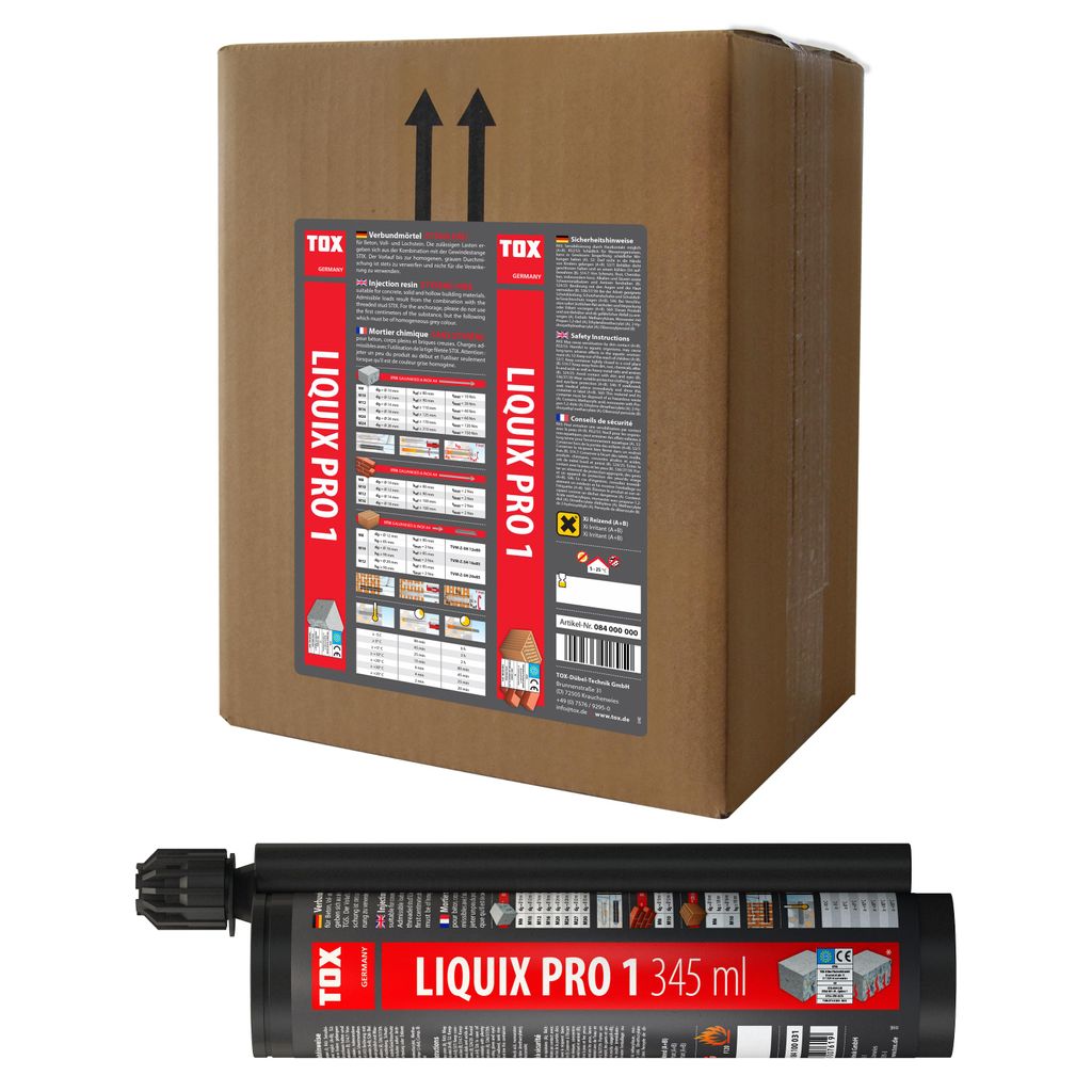 TOX Verbundmörtel Liquix Pro 1 styrolfrei 345 ml, 1 Stück, 084100031