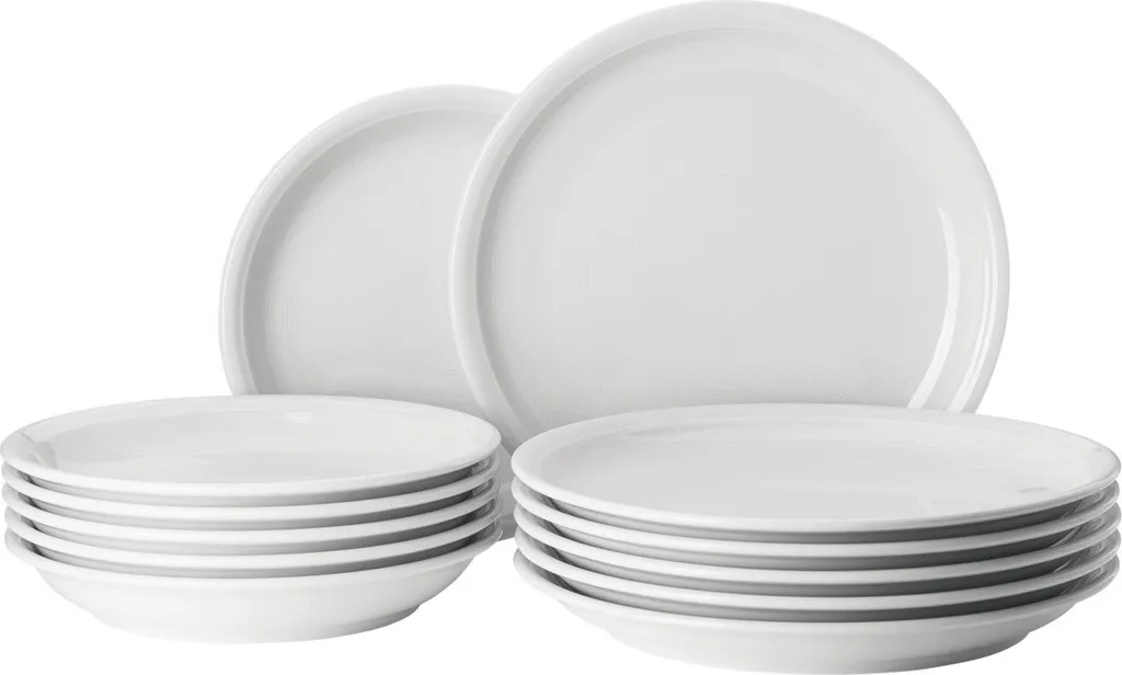 Set Piatti Thomas Trend Bianco 12 pz Porcellana Design 18339 - 1